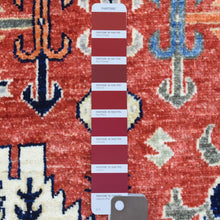 Load image into Gallery viewer, Hand-Knotted Afghan Ersari Handmade Wool Traditional Rug (Size 6.1 X 9.0) Cwral-9864