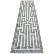 Load image into Gallery viewer, Hand-Knotted Peshawar Chobi Handmade Wool Southwestern Design Rug (Size 2.6 X 9.7) Cwral-9882