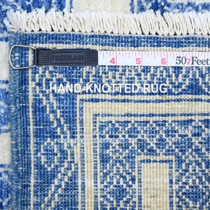 Hand-Knotted Peshawar Chobi Handmade Wool Southwestern Design Rug (Size 2.5 X 9.7) Cwral-9885