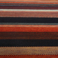Load image into Gallery viewer, Hand-Knotted Modern Striped Gabbeh Design Wool Oriental Rug  (Size 4.0 X 6.0) Cwral-9921