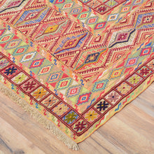 Load image into Gallery viewer, Hand-Knotted And Soumak Tribal Handmade Wool Rug (Size 7.1 X 9.9) Cwral-9939