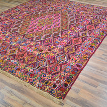 Load image into Gallery viewer, Hand-Knotted And Soumak Tribal Handmade Wool Rug (Size 6.9 X 9.4) Cwral-9951