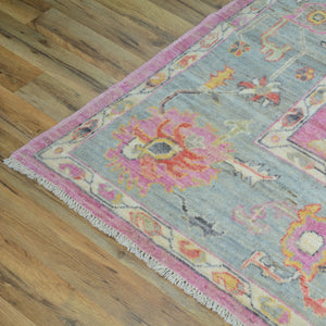 Area Rug Turkish Oushak Design Hand-knotted 100% Wool  (Size 8.0 X 10.2) Cwral-9957
