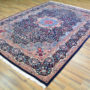 Traditional Hand-Knotted Sino Tabriz Design Handmade Wool Rug (Size 6.0 X 8.9) Cwral-9963