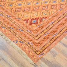 Load image into Gallery viewer, Hand-Knotted And Soumak Tribal Handmade Wool Rug (Size 5.6 X 7.0) Cwral-9993