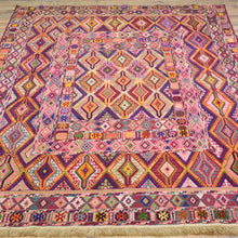 Load image into Gallery viewer, Multi-Weave Oriental Soumak Tribal Handmade Wool Rug (Size 4.10 X 6.3) Cwral-10005