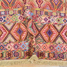 Load image into Gallery viewer, Multi-Weave Oriental Soumak Tribal Handmade Wool Rug (Size 5.1 X 6.3) Cwral-10032
