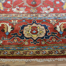 Load image into Gallery viewer, Hand-Knotted Oriental Indo Heriz/Serapi Design Handmade Rug (Size 9.10 X 13.7) Cwral-1386