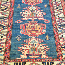 Load image into Gallery viewer, Hand-Knotted Oriental Super Kazak Tribal Rug 100% Wool Handmade (Size 2.8 X 9.9) Brral-1455