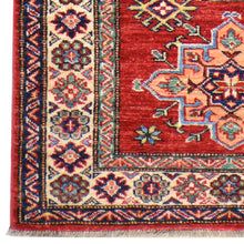 Load image into Gallery viewer, Hand-Knotted Fine Caucasian Design Super Kazak 100% Wool Rug (Size 2.7 X 8.9) Brral-1545