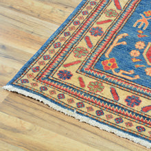 Load image into Gallery viewer, Hand-Knotted Tribal Kazak Caucasian Design 100% Wool Rug (Size 2.8 X 9.9) Brral-1551