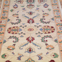 Load image into Gallery viewer, Hand-Knotted Tribal Peshawar Chobi Oushak Design 100% Wool Rug (Size 2.7 X 9.8) Brral-1722