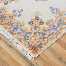 Load image into Gallery viewer, Hand-Knotted Vintage Kerman Design Handmade 100% Wool Rug (Size 2.6 X 11.4) Cwral-1815