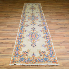 Load image into Gallery viewer, Hand-Knotted Vintage Kerman Design Handmade 100% Wool Rug (Size 2.6 X 11.4) Cwral-1815