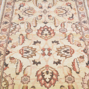 Hand-Knotted Oriental Peshawar Chobi Tribal Design 100% Wool Rug (Size 2.7 X 9.9) Brral-1827