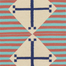 Load image into Gallery viewer, Hand-Woven Fine Southwestern Design Handmade Wool Rug (Size 2.1 X 3.1) Cwral-1995