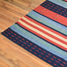 Load image into Gallery viewer, One Of A Kind Gabbeh Style Kilim Wool Rug (Size 9.7 X 12.2) Brral-2181