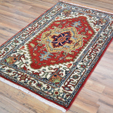 Load image into Gallery viewer, Hand-Knotted Fine Oriental Serapi Heriz Wool Handmade Rug (Size 2.11 X 5.1) Brral-2505