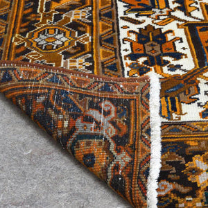 Traditional Hand-Knotted Heriz Handmade Wool Rug (Size 8.0 X 10.6) Cwral-8490
