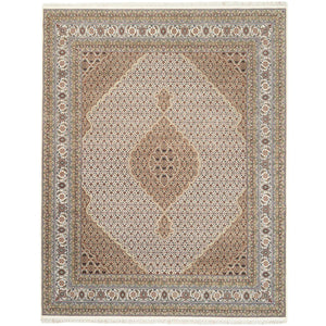 Hand-Knotted Tabriz Design Handmade Wool Rug (Size 8.4 X 10.0) Cwral-8526