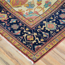 Load image into Gallery viewer, Hand-Knotted Fine Oriental Serapi Heriz Wool Handmade Rug (Size 9.11X 13.7) Cwral-2745
