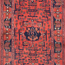 Load image into Gallery viewer, Hand-Knotted Fine Afghan Tribal Khal Mohammadi Design 100% Wool Rug (Size 2.9 X 10.1) Cwral-9078