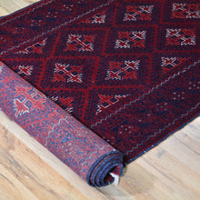 Load image into Gallery viewer, Hand-Knotted Afghan Tribal Turkoman 100% Wool Rug (Size 2.7 X 9.2) Brral-2907