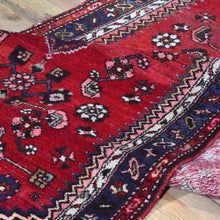 Load image into Gallery viewer, Hand-Knotted Vintage Traditional Tribal 100% Wool Rug (Size 3.2 X 8.11) Brral-2925