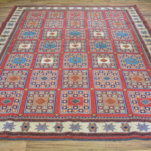 Load image into Gallery viewer, Hand-Knotted And Soumak Weave Tribal Barjista Wool Rug (Size 7.2 X 9.2) Brrsf-9