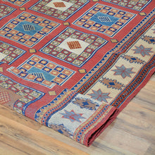 Load image into Gallery viewer, Hand-Knotted And Soumak Weave Tribal Barjista Wool Rug (Size 7.2 X 9.2) Brrsf-9