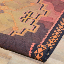 Load image into Gallery viewer, Hand-Woven Turkish Kilim Hallway Runner 100% Wool Flatweave Kilim Rug (Size 2.5 X 10.0) Brrsf-12