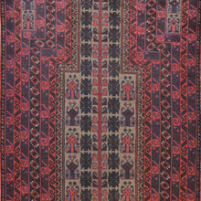 Load image into Gallery viewer, Hand-Knotted Baluch Prayer Handmade Wool Rug (Size 2.8 X 4.5) Brrsf-48
