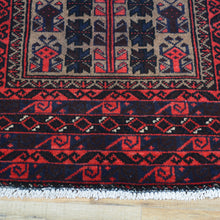 Load image into Gallery viewer, Hand-Knotted Baluch Prayer Handmade Wool Rug (Size 2.8 X 4.5) Brrsf-48