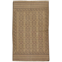 Load image into Gallery viewer, Soumak Tribal Afghan Surmai Handmade Wool Rug (Size 2.9 X 4.7) Brrsf-480