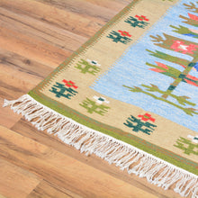 Load image into Gallery viewer, Hand-Woven Reversible Macedonian Kilim Handmade Wool Rug (Size 2.3 X 4.8) Cwrsf-489
