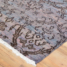 Load image into Gallery viewer, Hand-Knotted Modern Tone on Tone Design Wool Handmade Rug (Size 4.7 X 6.6) Brrsf-660