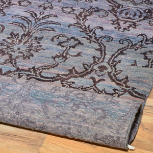 Hand-Knotted Modern Tone on Tone Design Wool Handmade Rug (Size 4.7 X 6.6) Brrsf-660