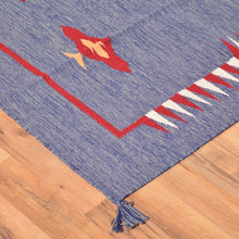 Load image into Gallery viewer, Hand-Woven Navajo Style Southwestern Design Wool Rug (Size 5.11 X 9.0) Cwrsf-966