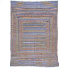 Load image into Gallery viewer, Soumak Fine Tribal Afghan Surmai Handmade Wool Rug (Size 4.2 X 5.8) Brrsf-1068
