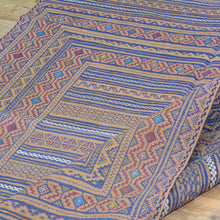 Load image into Gallery viewer, Soumak Fine Tribal Afghan Surmai Handmade Wool Rug (Size 4.2 X 5.8) Brrsf-1068