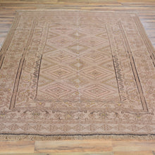 Load image into Gallery viewer, Soumak Handmade Tribal Flatweave Wool Rug (Size 5.1 X 7.1) Brrsf-1335
