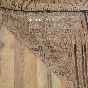 Soumak Handmade Tribal Flatweave Wool Rug (Size 5.1 X 7.1) Brrsf-1335