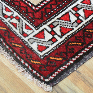 Hand-Knotted Afghan Baluch Prayer Rug Wool Handmade (Size 2.6 X 4.2) Brrsf-1779