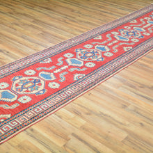 Load image into Gallery viewer, Hand-Knotted Tribal Kazak Design Handmade 100% Wool Rug (Size 2.6 X 11.2) Brrsf-1905