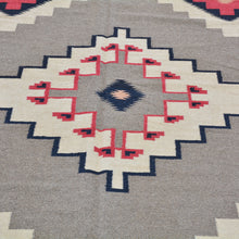 Load image into Gallery viewer, Hand-Woven Flatweave Navajo Style Handmade Wool Rug (Size 8.11 X 11.9) Cwral-2160