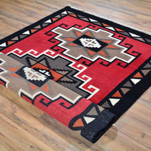Load image into Gallery viewer, Hand-Knotted Fine Southwestern Design Wool Handmade Rug (Size 4.2 X 6.2) Brral-3240