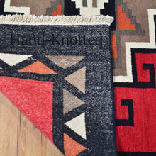 Load image into Gallery viewer, Hand-Knotted Fine Southwestern Design Wool Handmade Rug (Size 4.2 X 6.2) Brral-3240