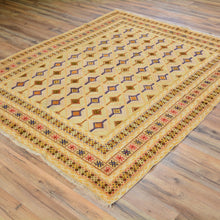 Load image into Gallery viewer, Hand-Knotted And Soumak Afghan Tribal Wool Rug (Size 4.11 X 5.11) Brral-3261