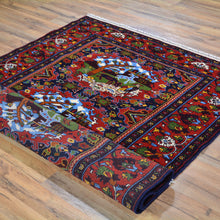 Load image into Gallery viewer, Hand-Knotted Afghan Tribal Pictorial Handmade Wool Rug (Size 4.2 X 6.1) Brral-4884