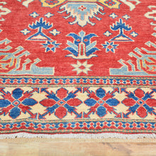 Load image into Gallery viewer, Hand-Knotted Kazak Traditional Design Wool Rug (Size 4.3 X 5.10) Brral-510